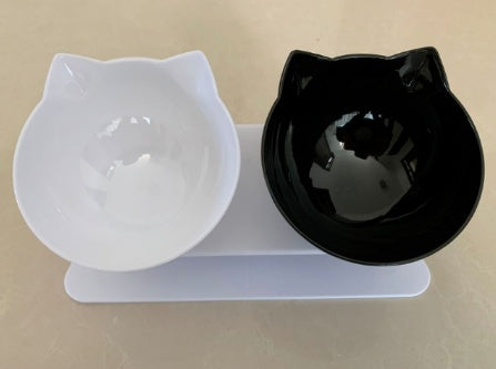 Gamelle Double Élégante et Ergonomique pour Animaux