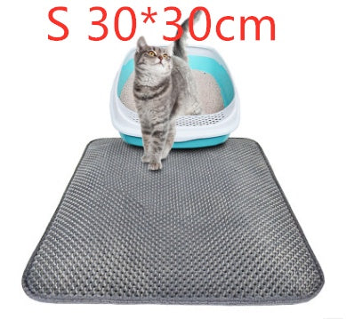 Tapis de Litière Double Couche en Nid d'Abeille – Antifuites & Facile à Nettoyer