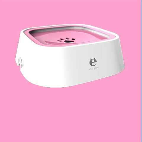 Bol d’eau Flottant 1,5L pour Chien et Chat – Anti-débordement, Distributeur d’eau Lent, Fontaine pour Animaux