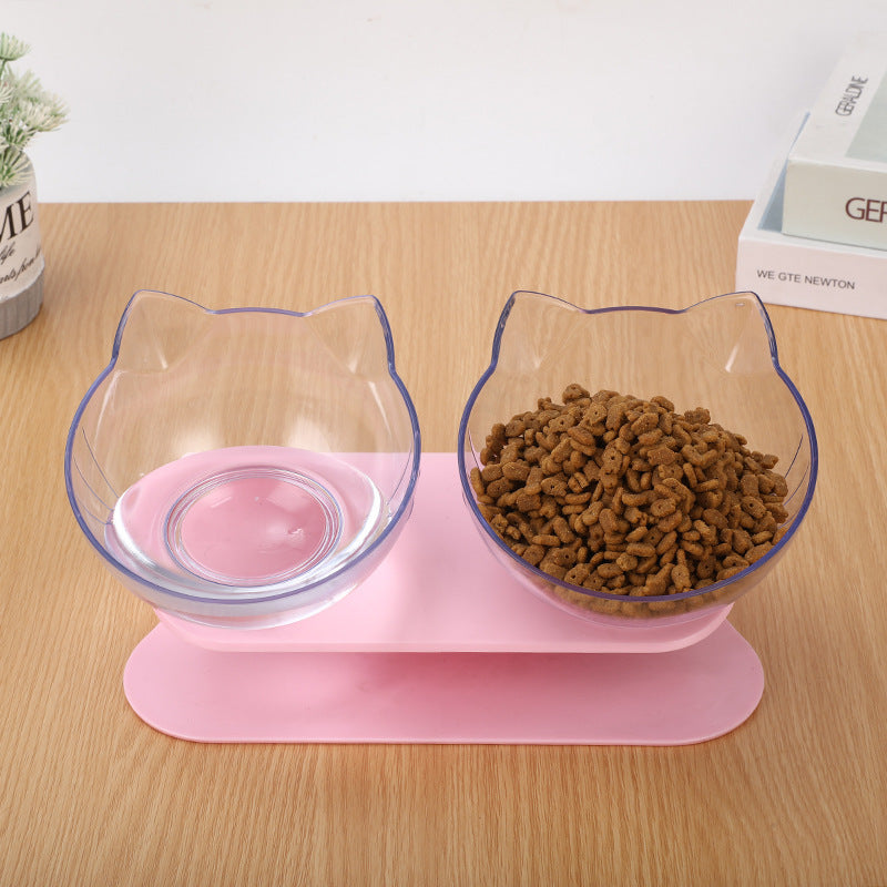 Gamelle Double Élégante et Ergonomique pour Animaux