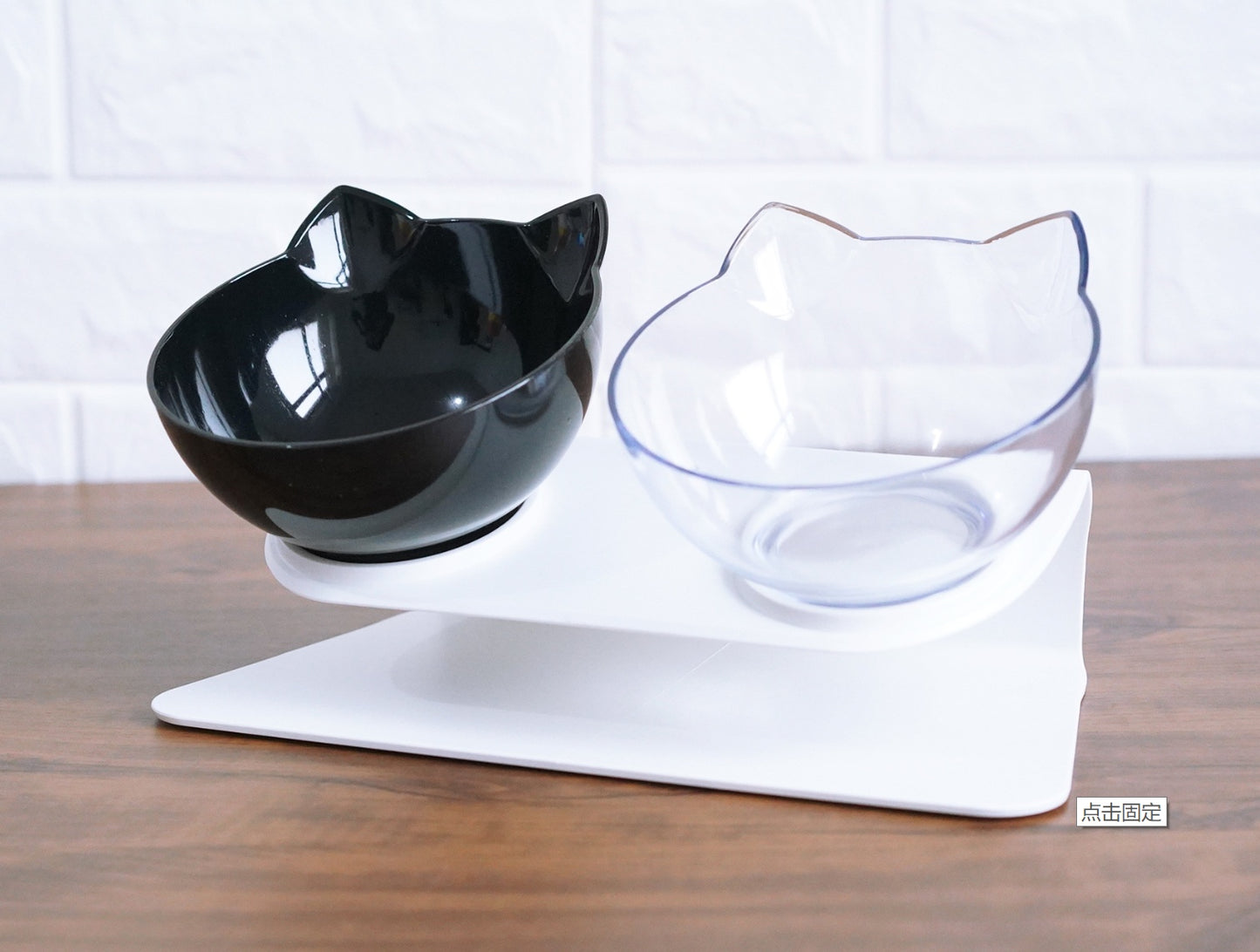 Gamelle Double Élégante et Ergonomique pour Animaux