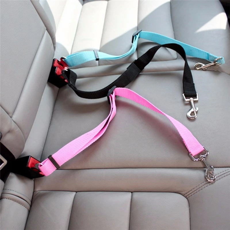 Ceinture de Sécurité Voiture pour Chiens et Chats – Réglable & Sécurisée