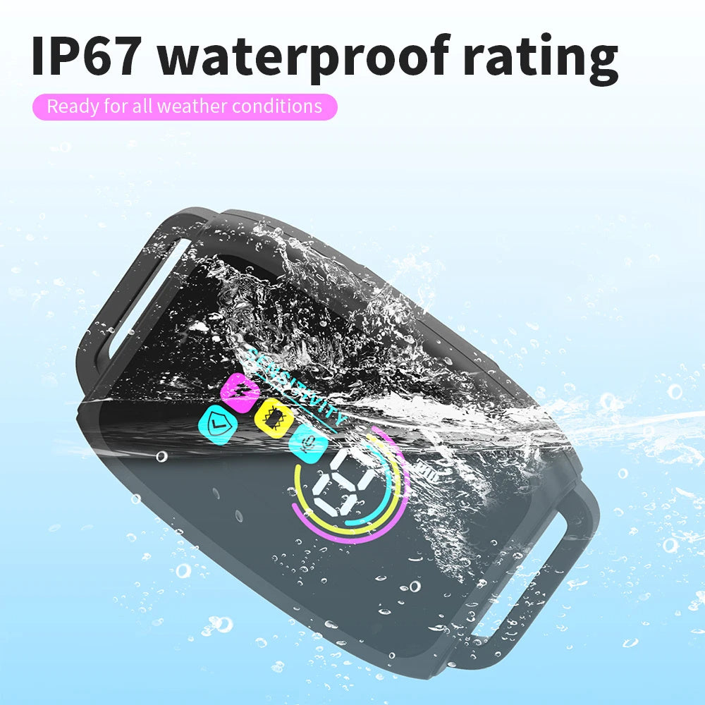 Collier Anti-Aboiement Intelligent Automatique pour Chien – Rechargeable, avec Affichage Numérique HD, Étanche IP67
