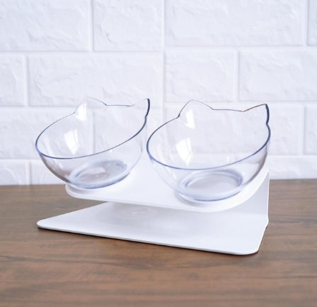 Gamelle Double Élégante et Ergonomique pour Animaux