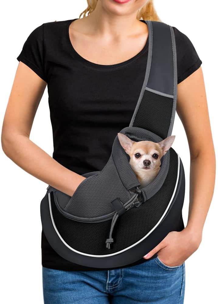 Sac de Transport Respirant pour Chiens et Chats – Sécurisé & Confortable