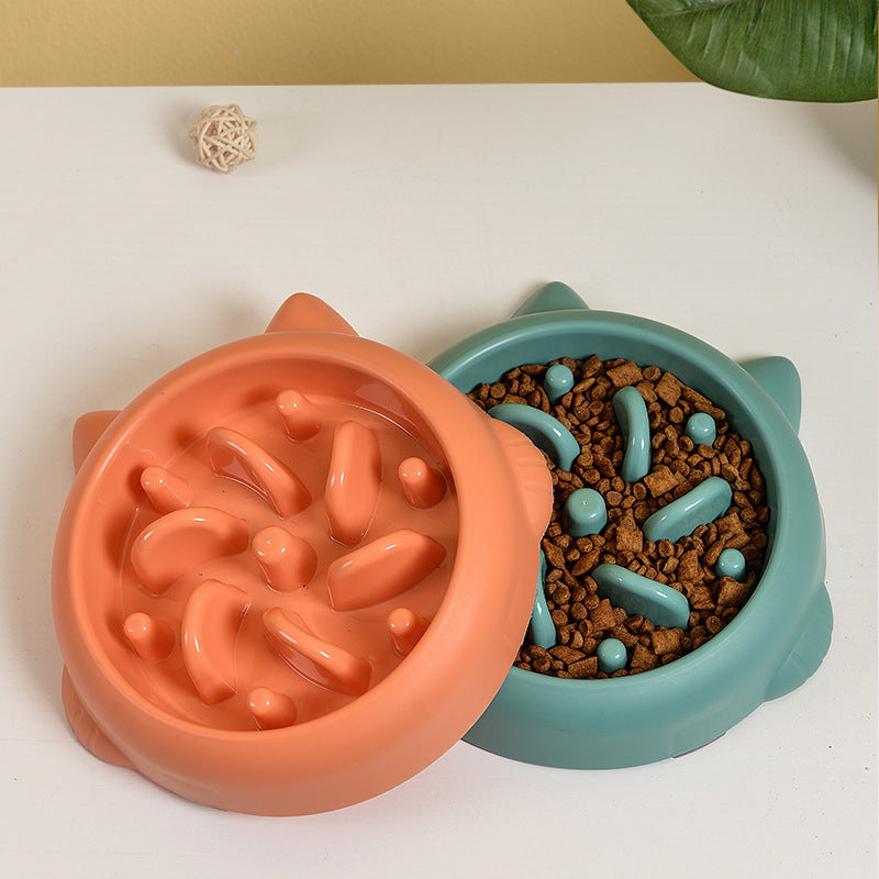 Gamelle Anti-Glouton pour Chiens – Forme Ludique et Matériau Sûr