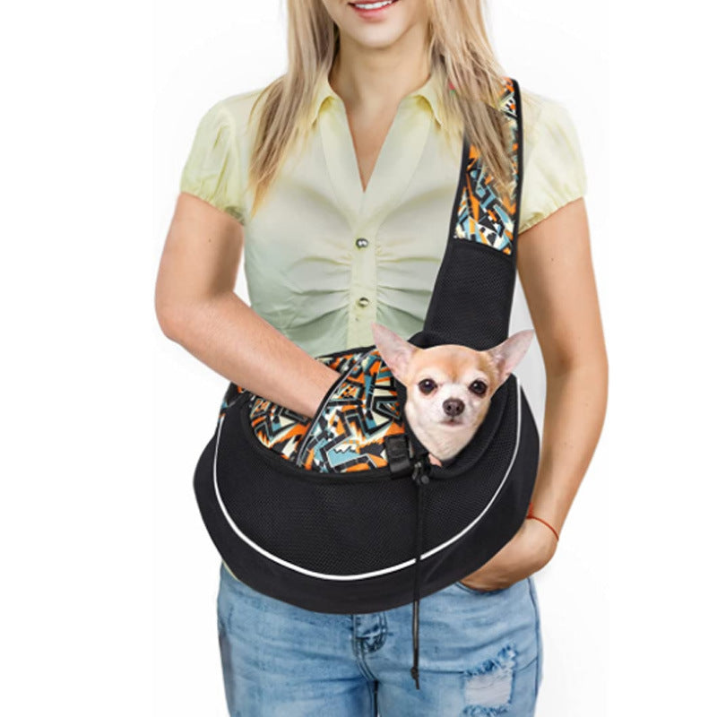 Sac de Transport Respirant pour Chiens et Chats – Sécurisé & Confortable