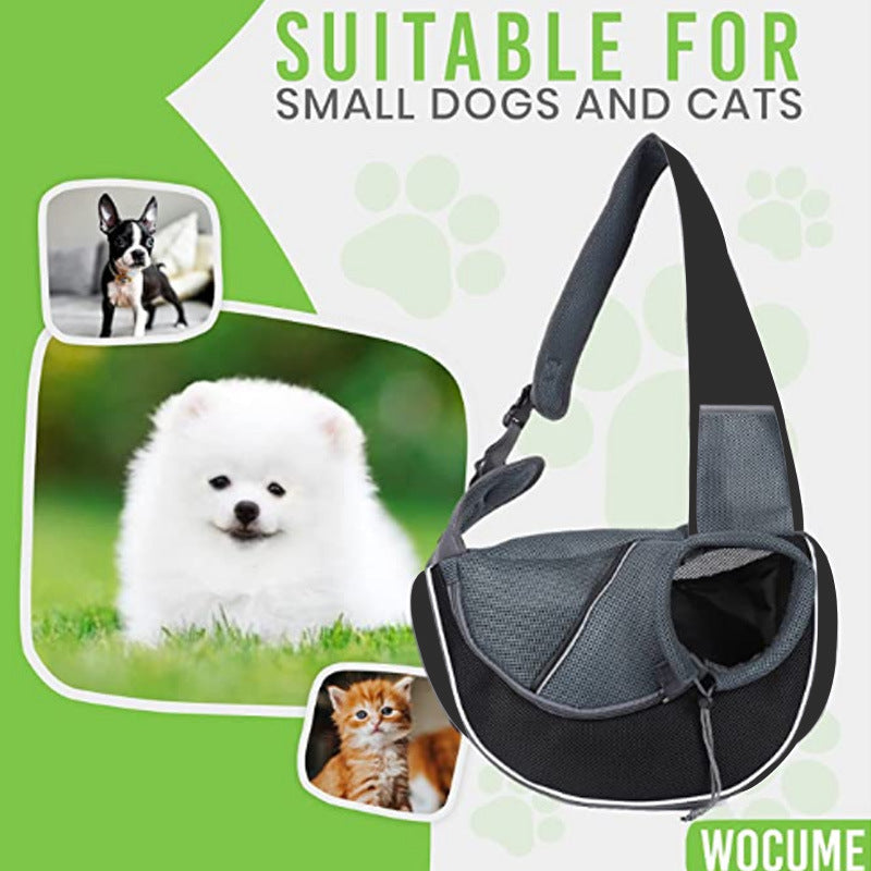 Sac de Transport Respirant pour Chiens et Chats – Sécurisé & Confortable