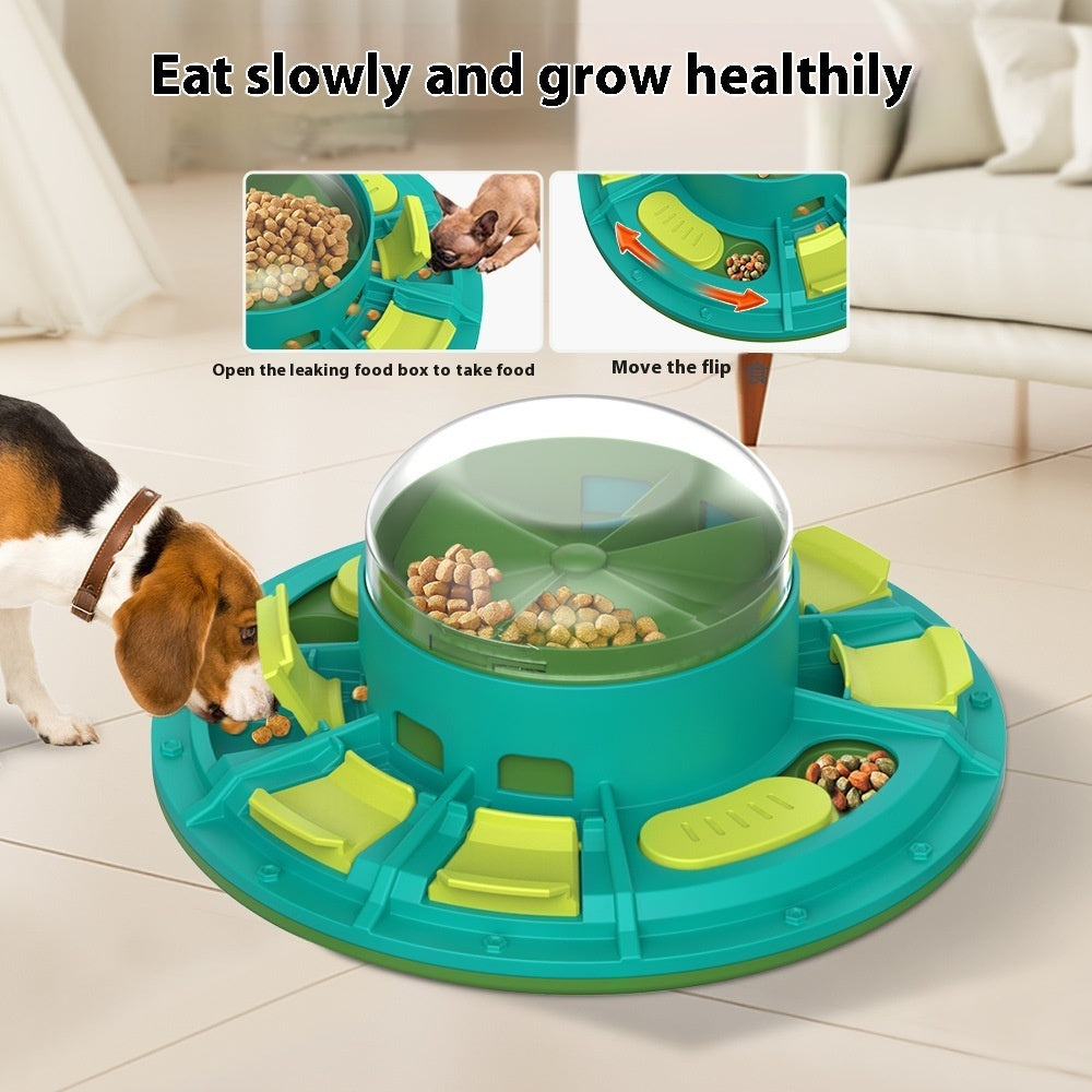 Jouet Puzzle Interactif pour Chien – Stimulation Intellectuelle & Gamelle Anti-Glouton