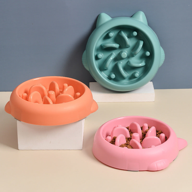 Gamelle Anti-Glouton pour Chiens – Forme Ludique et Matériau Sûr