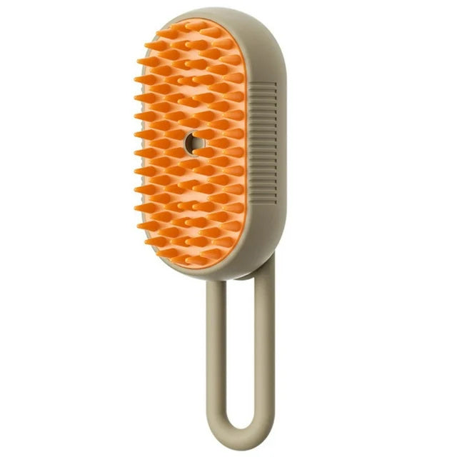 Brosse Électrique 3-en-1 à Vapeur pour Chiens & Chats