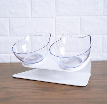 Gamelle Double Élégante et Ergonomique pour Animaux