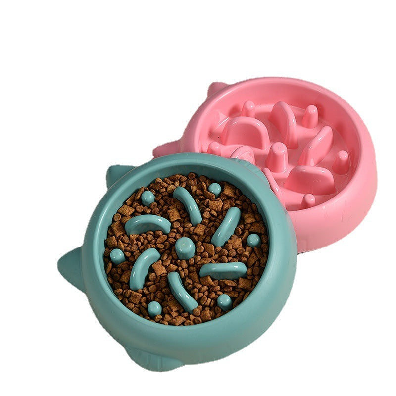 Gamelle Anti-Glouton pour Chiens – Forme Ludique et Matériau Sûr