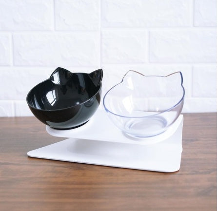 Gamelle Double Élégante et Ergonomique pour Animaux