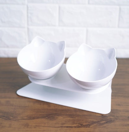 Gamelle Double Élégante et Ergonomique pour Animaux