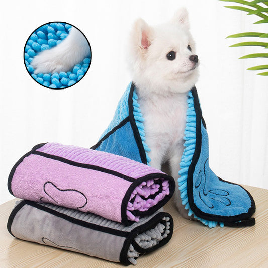Serviette Microfibre Ultra Absorbante pour Chiens & Chats